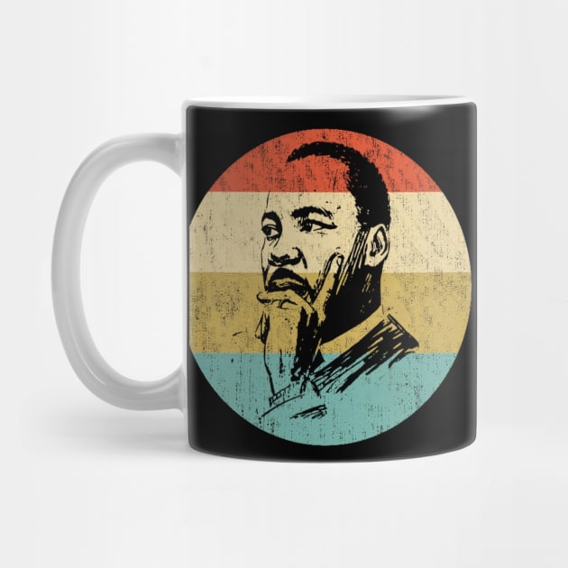 martin luther king retro by Mollie